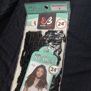 Bobbi Boss Nu Locs 24" Black Hair Extensions